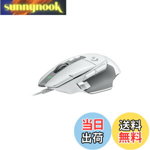 �y���������zLogicool G �Q�[�~���O�}�E�X G502 X �L�� �Q�[�~���O �}�E�X G502X-WH LIGHTFORCE �n�C�u���b�h�X�C�b�` HERO 25K �Z���T�[ 13�v���O�����{�^�� �y�� 89g G502X �u���b�N PC windows mac �������K