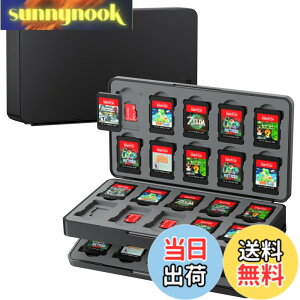 �y���������z�ySwitch 2�Ή��z JSAUX �Q�[���J�[�h�P�[�X�b�Q�[���J�[�h40���{Micro SD40�����[�ESwitch�^Lite�^OLED�Ή��E�}�O�l�b�g���J�E�n�[�h�V�F�� ���R���[�E���h�~�E�z�R���h�~�E�ϏՌ��E