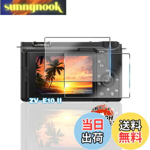 �y���������z�p SONY ZV-E10 II �K���X�t�B���� 2�� �y���YAGC���Ɏq�f�ށz �p ZV-E10 II �t�B���� �S�ʕی�
