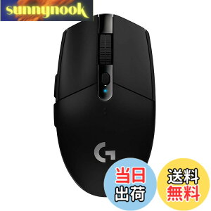 �y���������zLogicool G �Q�[�~���O�}�E�X G304 LIGHTSPEED ���C�����X �Q�[�~���O �}�E�X �y�� 99g HERO 12K�Z���T�[ 6�v���O�����{�^�� 250���ԘA���g�p�\ �u���b�N PC windows mac �������K�i �y �t�@