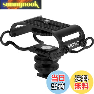 �y���������zMovo SMM5-B���j�o�[�T���}�C�N�ƃ|�[�^�u�����R�[�_�[�V���b�N�}�E���g - Zoom H1n�AH2n�AH4n�AH5�AH6�ATascam DR-40x�ADR-05x�ADR-07x�ȂǂɓK���B1/4�C���`�̎��t���l�W(�u���b�N)�B