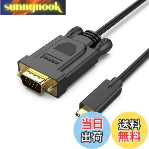 �y���������zBENFEI 1.8m USB C - VGA �P�[�u���AUSB Type-C - VGA �P�[�u�� [Thunderbolt 3/4 �݊�] iPhone 15 Pro/Max�AMacBook Pro/Air 2023�AiPad Pro�AiMac�AS23�AXPS 17�ASurface Book 3 ����� ������