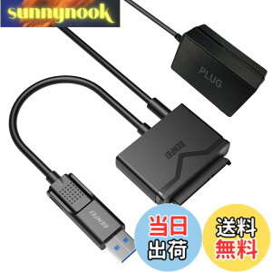 �y���������zBENFEI SATA-USB 3.0�P�[�u���AUSB 3.0-SATA III�n�[�h�h���C�u�A�_�v�^�A2.5 3.5�C���`HDD / SSD�n�[�h�h���C�u�f�B�X�N�����12V / 2A�d���A�_�v�^�t��SATA�I�v�e�B�J���h���C�u�ɑΉ��AUASP��
