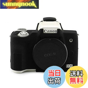 �y���������zkinokoo CANON EOS Kiss M/EOS Kiss M2/EOS M50/EOS M50 Mark 2 �f�W�^���J������p �V���R���J�o�[ �J�����P�[�X �J�����J�o�[ �V���v��(BK)