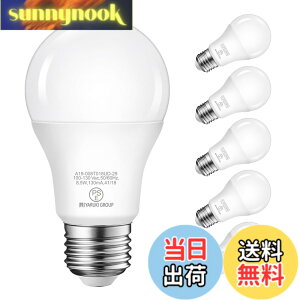 �y���������zLVWIT LED�d�� E26���� 60W�`���� 806LM �����F 5000K 8.5W �L�z���^�C�v �ȃG�l �����F PSE�F�؍ς� 6��