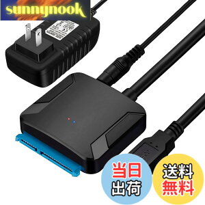 �y���������zsata usb �ϊ��P�[�u�� 3.5/2.5�C���` SSD HDD SATA USB�ϊ��A�_�v�^�[ SATA3 USB3.0 �ϊ��P�[�u�� �d���A�_�v�^�[�t Windows10/Mac OS �����`�� �ő�6TB UASP�Ή�