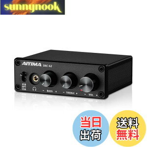 �y���������zAIYIMA DAC-A2 �w�b�h�t�H���A���v PC-USB/��/�R�A�L�V�������́ARCA/3.5mm�w�b�h�t�H���o�� �f�W�^��/�A�i���O�ϊ� �A�i���O���I�[�f�B�I�R���o�[�^�[ 5V 24Bit 192kHz