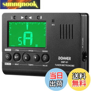 �y���������zDonner �f�W�^�����g���m�[�� �`���[�i�[ �g�[���W�F�l���[�^�[ 3 in 1 �M�^�[/�s�A�m/�g�����y�b�g/�N���}�e�B�b�N�y��p DMT-01