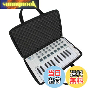 �y���������zARTURIA MIDI �L�[�{�[�h�R���g���[���[ MiniLab Mk II ��p���[�P�[�X-Hermitshell
