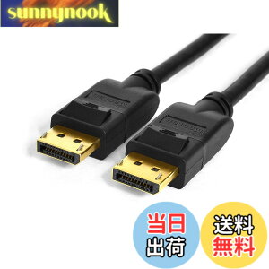�y���������zMacLab. Displayport �f�B�X�v���C�|�[�g �P�[�u�� DP 1.4 �Ή� 1.8m 4K 8K ���j�^ �Ή��i7680x4320 8K�^60Hz�F3840x2160 4K�^144Hz�j �u���b�N �����t BC-DP18BK14