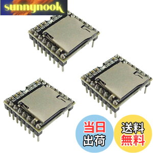 �y���������zKKHMF 3�� TF�J�[�h U�f�B�X�N�~�j SD MP3�v���[���[ �I�[�f�B�I ���� ���W���[���{�[�h Arduino DFPlay�ɑΉ�