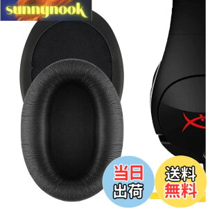�y���������zGeekria �C���[�p�b�h�݊��� �p�b�h HyperX Cloud Flight, Cloud Flight S, Cloud Stinger Gaming �w�b�h�z���ɑΉ� �p�b�h �C���[/�C���[�J�b�v �v���e�C�����U�[ (�u���b�N)