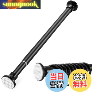 �y���������zscktoo ���ς�_ �J�[�e�����[�� 1.5m 160cm �������� �h�����s�v �V�����[�J�[�e�����b�h �������߉\ ���� �J�[�e���˂�����_ (���F90-160CM �u���b�N 18�J�[�e���X���b�v�����O