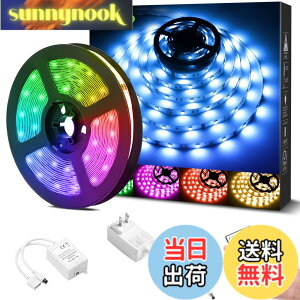 �y���������zLepro LED�e�[�v���C�g 5m RGB �e�[�v ���C�g ���邢 ���P�x 150�A �����x SMD5050 �����R���t�� led�e�[�v 12v �ؒf�\ 3M���ʃe�[�v�t�� ���� �ԐڏƖ� �X�� �L���r�l�b�g �����p