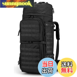�y���������z[Mardingtop] 75L �~���^���[ �o�b�N�p�b�N ��e�� �o�R �����b�N �^�N�e�B�J�� �o�b�O MOLLE �R�p �����b�N�T�b�N �L�����v �g���b�L���O ���s �h�� ���C���J�o�[�t��