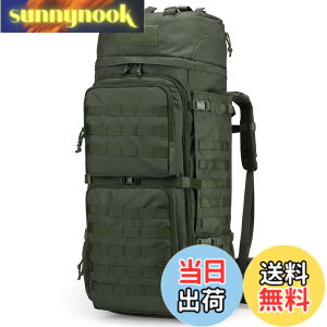 �y���������z[Mardingtop] 75L �~���^���[ �o�b�N�p�b�N ��e�� �o�R �����b�N �^�N�e�B�J�� �o�b�O MOLLE �R�p �����b�N�T�b�N �L�����v �g���b�L���O ���s �h�� ���C���J�o�[�t��