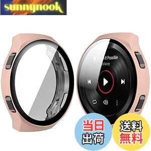 �y���������zMiimall�yPc�P�[�X+�t�C���� 2�C��1�z �Ή�Huawei Watch GT2e 46mm �P�[�X�i�X�N���u�j �t�@�[�E�F�C �E�H�b�` GT2e �J�o�[ �V�[�g �V���v�� �����K���X PC�ގ� �C�菝�h�~ �h�Ռ� �ی�J�o
