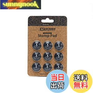 �y���������zXCMAN Snowboard Round Stomp Pad �X�m�[�{�[�h �f�b�L�p�b�h ����~�� �X�g���v �p�b�h(�f��:�A���~�j�E��) (Black)