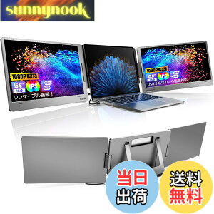 �y���������zROADOM �f���A�����j�^�[ 15.6�C���` �g���v�����j�^�[ Type-C �P�[�u��1�{�ڑ�(DisplayPort�|�[�g)/USB2.0����g���Ή� 13~17�C���`�m�[�g�p�\�R���p 3��� ���o�C���f���A���f�B�X�v���C 
