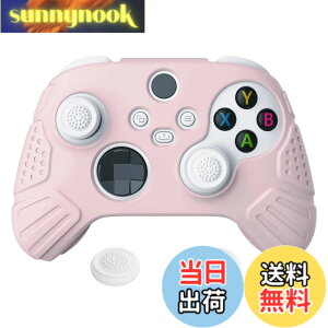 �y���������zeXtremeRate PlayVital Guardian��Xbox Series X/S�R���g���[���[�ɑΉ��p�A���`�X���b�v�V���R�[���J�o�[�X�L���A�u���b�N�̐e�w�O���b�v�L���b�v�t���AXbox Core���C�����X�R���g���[���p