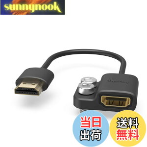 �y���������zSmallRig HDMI-A to HDMI-A�ϊ��A�_�v�^�[ HDMI-AM�i�I�X�j �� HDMI-AF�i���X�j�A�_�v�^�[�P�[�u�� BMPCC 4K & 6K, A7SIII, GH5 & S1H�ȂǑΉ� 14cm 4K@60HZ-3019