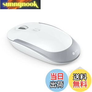 �y���������ziClever �}�E�X ���� ���C�����X�}�E�X ���� �É� 2.4G �y�� 3�i�Kdpi �ȃG�l���M�[ �����x ���^ �R���p�N�g �����^ �����^�ѕ֗� Mac Windows�Ή� GMN41S