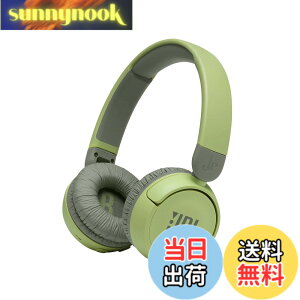 �y���������zJBL JR310BT �q������ Bluetooth���C�����X�w�b�h�z�� ���ʐ���@�\����/�J�X�^�}�C�Y�V�[���t��/�ő��30���ԍĐ� �O���[�� 2021�N���f�� JBLJR310BTGRN