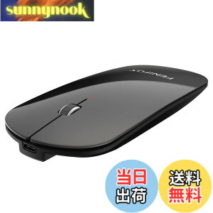 �y���������zFENIFOX �����^ �}�E�X Bluetooth, �É� ���C�����X �[�d�� �y�ʃR���p�N�g �|�[�^�u���f�U�C�� �Ή� Mac Windows �m�[�g�p�\�R�� iPad �^�u���b�g �X�}�z ���@�� - ���� �u���b�N