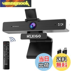 �y���������zNexiGo Zoom�F��A N950P 4K�Y�[���\�E�F�u�J���� �����R���ƃ\�t�g�E�F�A�R���g���[���A�\�j�[ Starvis�Z���T�[�A5X�f�W�^���Y�[���@�\�APro �E�F�u�J�����Ƀf���A���X�e���I�}�C