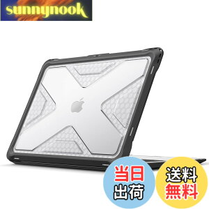 �y���������zFintie MacBook Air 13 �P�[�X �ی�P�[�X 2018 2019 2020 2021 ���� 13�C���` PC TPU�o���p�[ ���^ �y�� �ϏՌ��� ���h�~ �r�M���݌v ������� (���f���ԍ�A2179 / A1932 / A2337 (M1)) �i�u���b�N�j