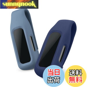 �y���������zkwmobile �Ή�: Fitbit Inspire 3 / Inspire 2 / Ace 3 2x �N���b�v�z���_�[ - �V���R�� �t�B�b�g�l�X�g���b�J�[ �N���b�v