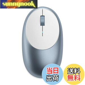 �y���������zSATECHI M1 ���� ���C�����X �}�E�X �A���~���iUSB-C�[�d���A1200DPI�A�l�ԍH�w�f�U�C���Ή���Bluetooth�}�E�X�AMacBook Air & Pro�A�m�[�gPC�AiPad�ȂǑΉ��j�| �u���[