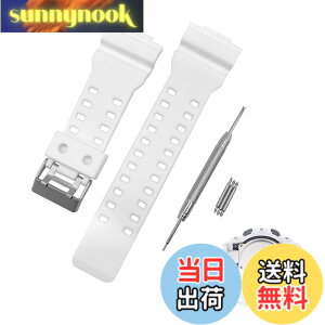 �y���������zCoollooda GR GLS-8900 GA-110 �����p �o���h ���v�x���g ��t��16mm G-SHOCK�x���g�݊��i �h���X�g���b�v �E���^�������f�� �J�V�IG 110�ɑΉ� 100 GD-100 GW (�z���C�g)