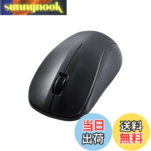 �y���������z�G���R��(ELECOM) �}�E�X ���C�����X�}�E�X Bluetooth �É� 3�{�^�� M�T�C�Y �R�� �u���b�N M-BY11BRSKBK