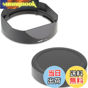 �y���������zHaoge �o���l�b�g���^���X�N�G�A�����Y�t�[�h�V�F�[�h for XF16-50mmF2.8-4.8 R LM WR Fuji Fujinon XF 33mm F1.4 R / XF33mmF1.4 R �����Y,LH-X33B+Cap-X33B