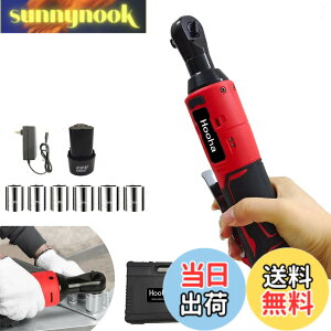 �y���������zHooha �[�d�����`�F�b�g�����` ���@�\ �d�����`�F�b�g�����` 12V �����p3/8 �ő�g���N 55Nm 2.0Ah �o�b�e���[1�{ �����` �R�[�h���X ���t�]���p ���i�ϑ� ���וی� LED���C�g �^�C����