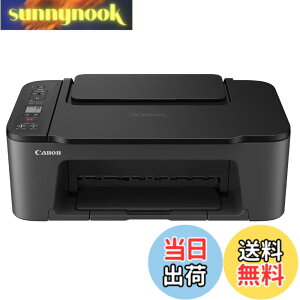 �y���������z�L���m�� Canon �v�����^�[ A4�C���N�W�F�b�g�����@ PIXUS TS3530 �u���b�N Wi-Fi�Ή� �e�����[�N���� 2022�N���f�� 4�F�E��̌^�E�Ή��C���NBC-365/366�V���[�Y