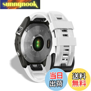 �y���������zHeeNia QuickFit 22mm �o���h Garmin Fenix 8 47mm/Fenix 8 Sapphire AMOLED 47mm/Fenix 8 Sapphire Dual Power 47mm/Fenix E 47mm/Fenix 7 Pro Solar �Ή� �X�g���b�v �V���R�� �x���g �p Fenix 7 Pro/7/6/5/6 Pro�����o���h (��)