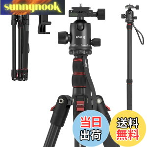 �y���������zSmallRig �J�����p�O�r �S��180cm ��r�ώ� 360°���R�_��t�� �N�C�b�N�V���[���O�r �R���p�N�g �A���~�� �ω׏d15kg 4�i���� ���S�����]�\ �X�}�z�N���b�v�t��-3935