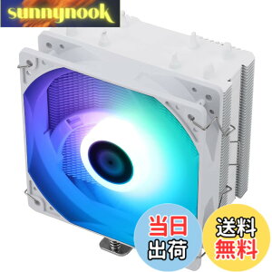 �y���������zThermalright AssassinX 120R SE White ARGB CPU�G�A�N�[���[�A4�{�̃z�b�g�p�C�v�AC 12CW-S PWM�É��t�@��CPU�N�[���[�AS-FDB�x�A�����O�t���AAMD AM4/AM5 Intel LGA 1700/1150/1151/1200�APC��p��ɓK�p�AAMD