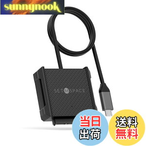 �y���������zSETMSPACE SATA USBC 3.0�ϊ��P�[�u�� 2.5�C���`�n�[�h�f�B�X�N�h���C�uHDD SSD SATA USB TYPC C�ϊ��P�[�u��5Gbps ����PC�APC�A�~�jPC�AMacbook�A�m�[�gPC�A���̑������̃f�o�C�X�Ɏg�p 2.5 �C���`