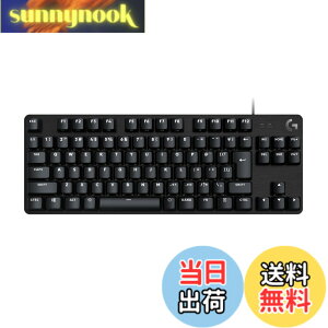 �y���������zLogicool G �Q�[�~���O�L�[�{�[�h G413TKLSE �L�� �e���L�[���X �^�N�^�C�� �m���ȑŌ��� ���{��z�� ���ϋv�� PTB �L�[�L���b�v �Q�[�~���O �L�[�{�[�h ���J�j�J���L�[�{�[�h G413 PC wi