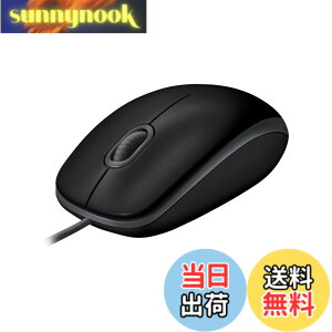 �y���������zLogicool(���W�N�[��) Logicool �L�� �É� �}�E�X M110snBK ���E�Ώ̌^ USB �ȒP�ڑ� M110 �u���b�N �������K�i