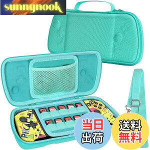 �y���������z�yAenllosi ��p���[�P�[�X�z�Ή� Hori �O���b�v�R���g���[���[ for Nintendo Switch Split Pad Pro/Compact �O���[���i�P�[�X�̂݁j