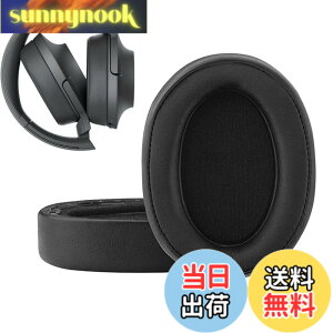 �y���������z�C���[�p�b�h FOR SONY MDR-100ABN WH-H900N �ɑΉ� ���� �p �w�b�h�z���p�b�h �h�~���R��h�~ 1�g �Ȃ񂵂� �����x�t�H�[��RuiMi�i�u���b�N�j
