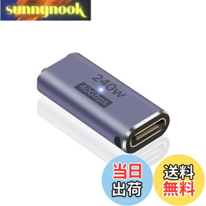 �y���������zPoyiccot USB C ���p�A�_�v�^�AUSB Type C ���X���X�A�_�v�^�A USB Type C �����A�_�v�^�y240W �}���[�d �� 40Gbps �����f�[�^�]���� 8K@60Hz�f���o�� �zUSB 4 ���� �R�l�N�^ LED���C�g�t�� MacBook P