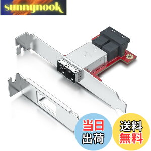 �y���������z10Gtek Mini SAS�A�_�v�^�[ SFF-8643 to SFF-8644 �f���A���|�[�g Mini SAS �A�_�v�^�[
