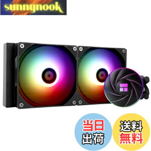�y���������zThermalright AQUA ELITE 240 ARGB ����CPU�N�[���[�A240�N�[���[�T�C�Y�A120mm PWM�t�@��x2�AS-FDB�x�A�����O�AAMD/AM4�AINTEL LGA1150/1151/1155/1156/1200/2011/1700 �pARGB�I�[���C����������N�[���[�B