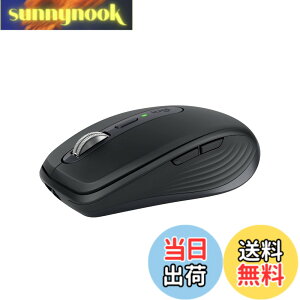 �y���������z���W�N�[�� MX ANYWHERE 3S MX1800GR �É� �}�E�X Bluetooth Logi Bolt Unifying��Ή� �R���p�N�g Smart Actions �Ή� �����X�N���[���z�C�[�� �[�d�� ���C�����X�}�E�X ���� Windows Mac Chrome iPad OS And