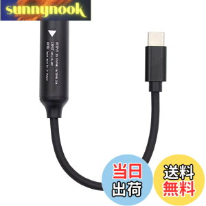 �y���������zNFHK DC �W���b�N 5.5 x 2.5 �~�����[�g������ USB-C �^�C�v C �d���v���O�[�d�P�[�u�����b�v�g�b�v�d�b PD9V 15V 20V